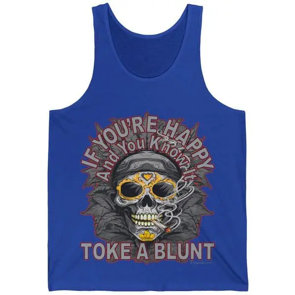 Toke A Blunt :: Uni Tank