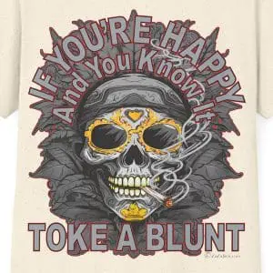 Toke A Blunt :: Uni Tee